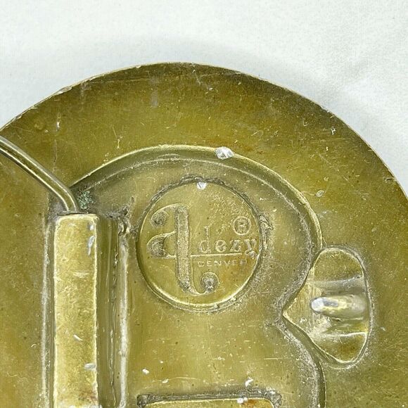 Adezy Vintage 1975 Benevolent Protective Order of Elks BPOE Belt Buckle - Picture 10 of 11